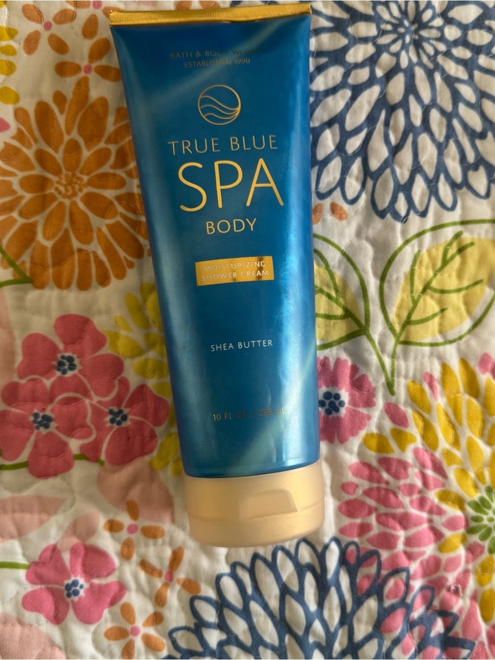 New bath & body works true blue spa body lotion